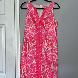 Lilly Pulitzer Pink Pout Shift Dress